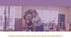 Desktop Screenshot of mbsprecisionpilatesandwellness.com