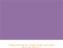Tablet Screenshot of mbsprecisionpilatesandwellness.com